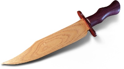 En casa de herrero cuchillo de palo