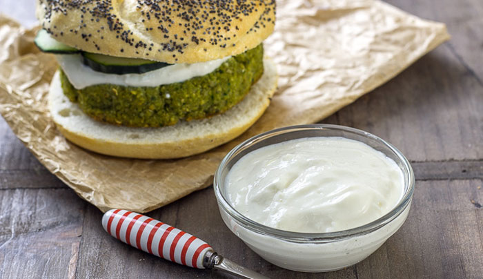 Hamburguesas de falafel al horno