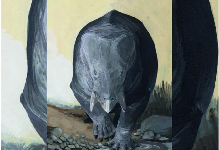 Descubren una gigantesca criatura que convivió con los dinosaurios