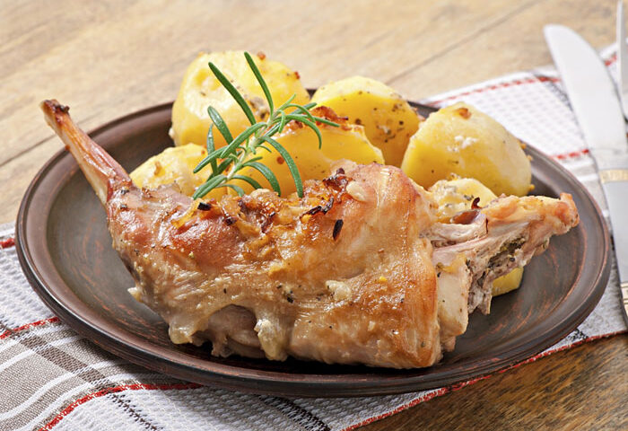 Guiso de conejo con patatas