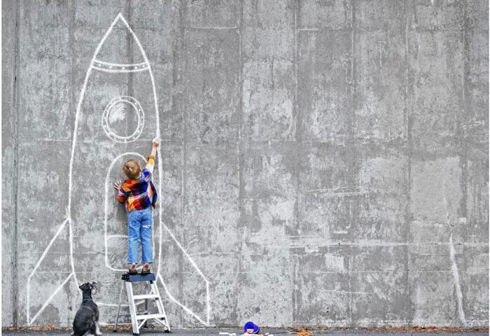 ¿Eres creativo? Pregúntale a un niño