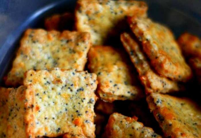 Galletas de limón y albahaca