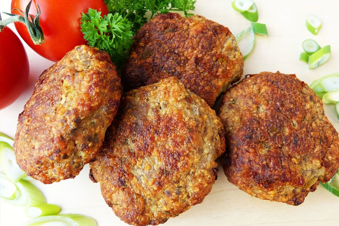 Hamburguesas de carne en MENOS DE 5 MINUTOS.