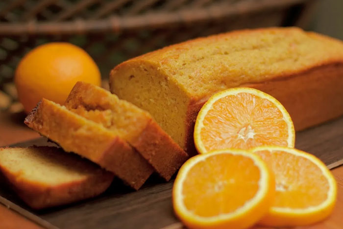 Budín de naranja