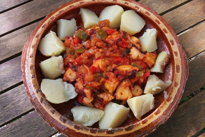 Pulpo a lo sochantre