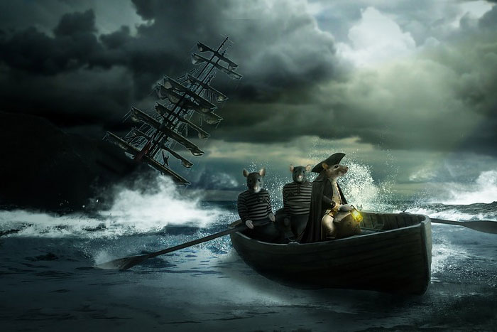 Cuando el barco se hunde, las ratas huyen