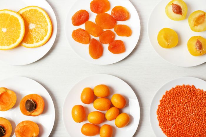 Los beneficiosos efectos de comer alimentos de color naranja