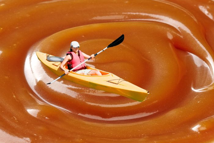 Remar en dulce de leche