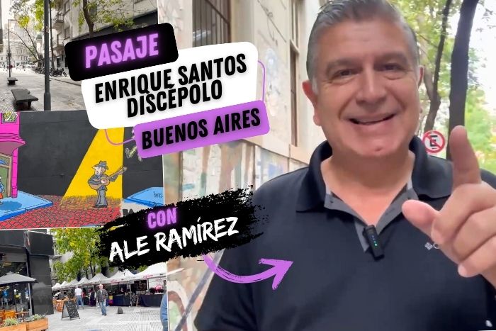 Un rincón escondido en Buenos Aires: Pasaje Enrique Santos Discépolo