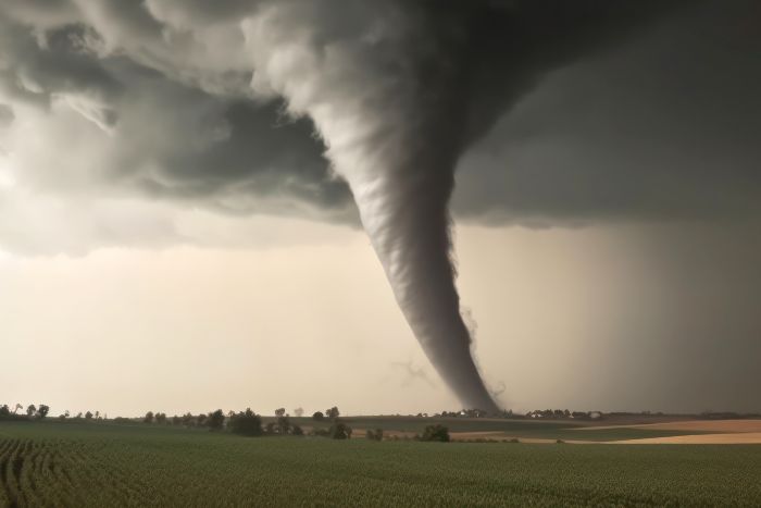 El pasillo de los tornados