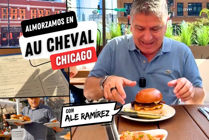 No me esperaba esto en Chicago…»Au Cheval»